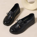 Women's Cushioned Slip-On Loafers with Moc Toe