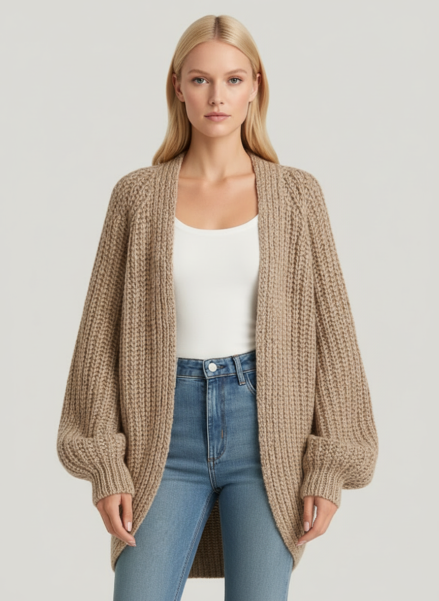 Women's Oversized Knit Cardigan