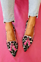 Women's Pointed Toe Slip-On Loafers with Structured Upper