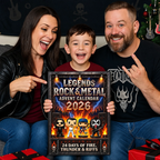 Rock Legends Advent Calendar 2026 | 24 Music Collectibles