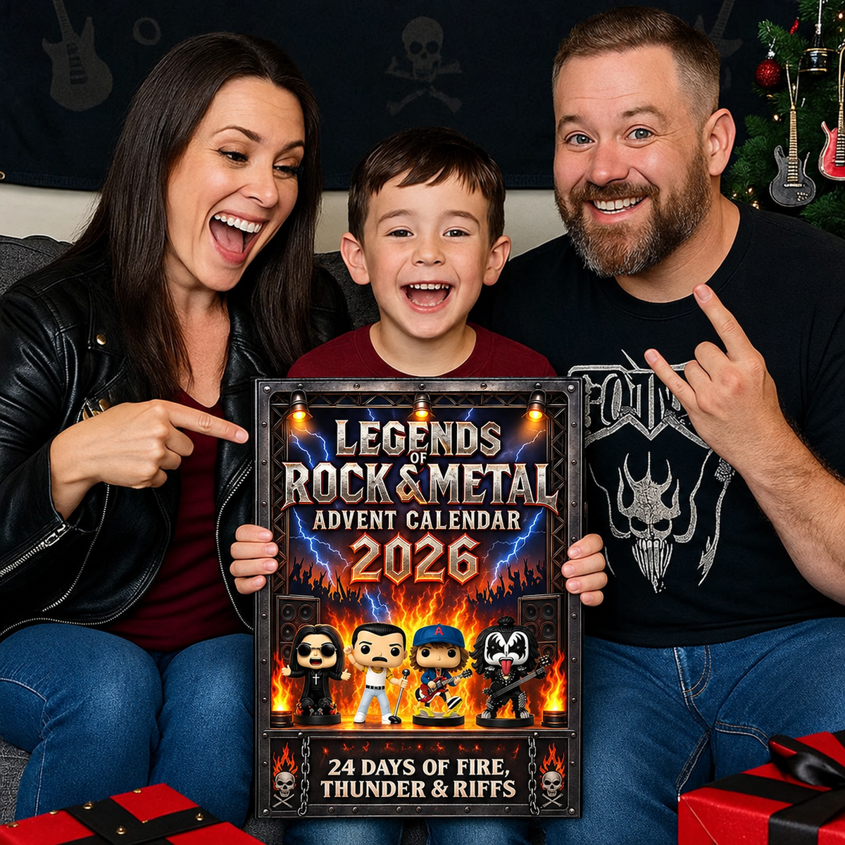 Rock Legends Advent Calendar 2026 | 24 Music Collectibles