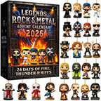 Rock Legends Advent Calendar 2026 | 24 Music Collectibles