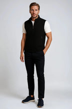 Men's Stand-Collar Casual Vest