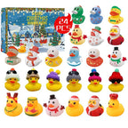 24-Piece Rubber Duck Christmas Advent Calendar