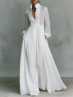 Veronica Maxi Minimalist Dress