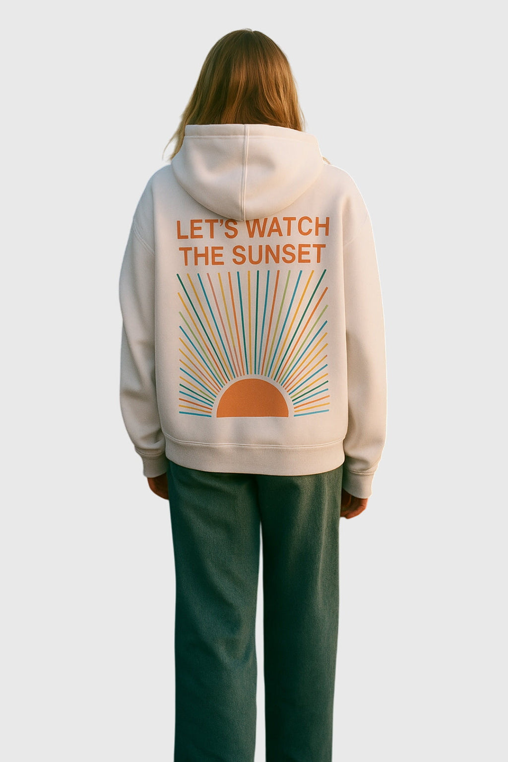 Zip-Front Hoodie - Pink