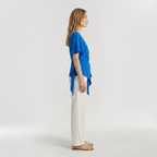 Flutter Sleeve Wrap Tie Top