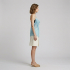 Draped Neck Cami Blouse