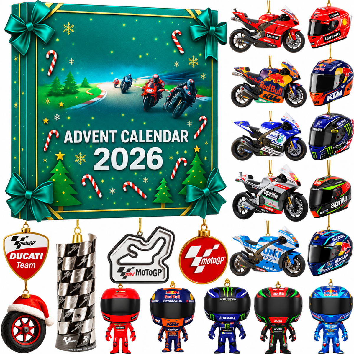 MotoGP 2026 Advent Calendar | 24 Racing Collectibles