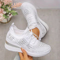 Women's Slip-On Orthopedic Sneakers with Knit Upper