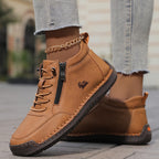 Women's Lace-Up Sneakers with Cushioned Sole and Mesh Panels