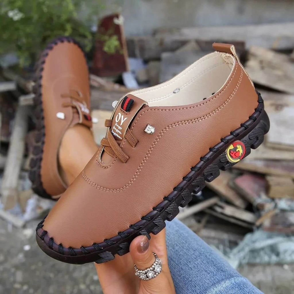 Women's Slip-On Orthopedic Shoes with Padded Collar