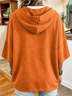 Women's Halloween Pumpkin Hoodie Back