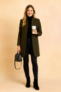 Longline Coat - Back