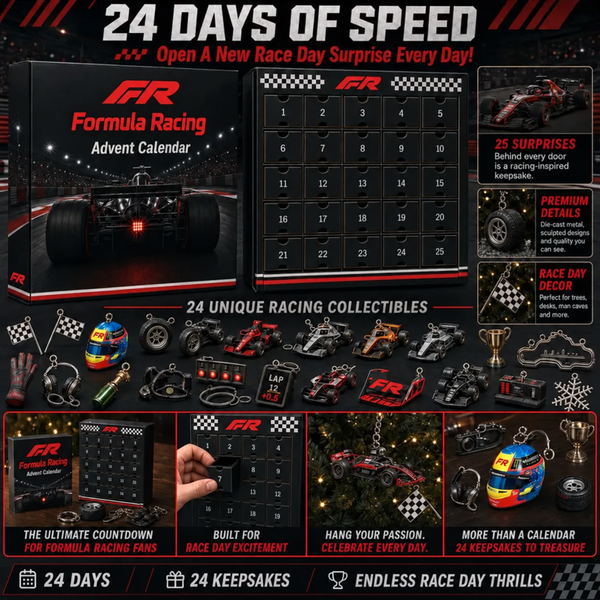 Formula Racing Advent Calendar | 24 Days of Racing Surprises