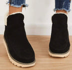 Women's Slip-On Ankle Boots with Pull Tab