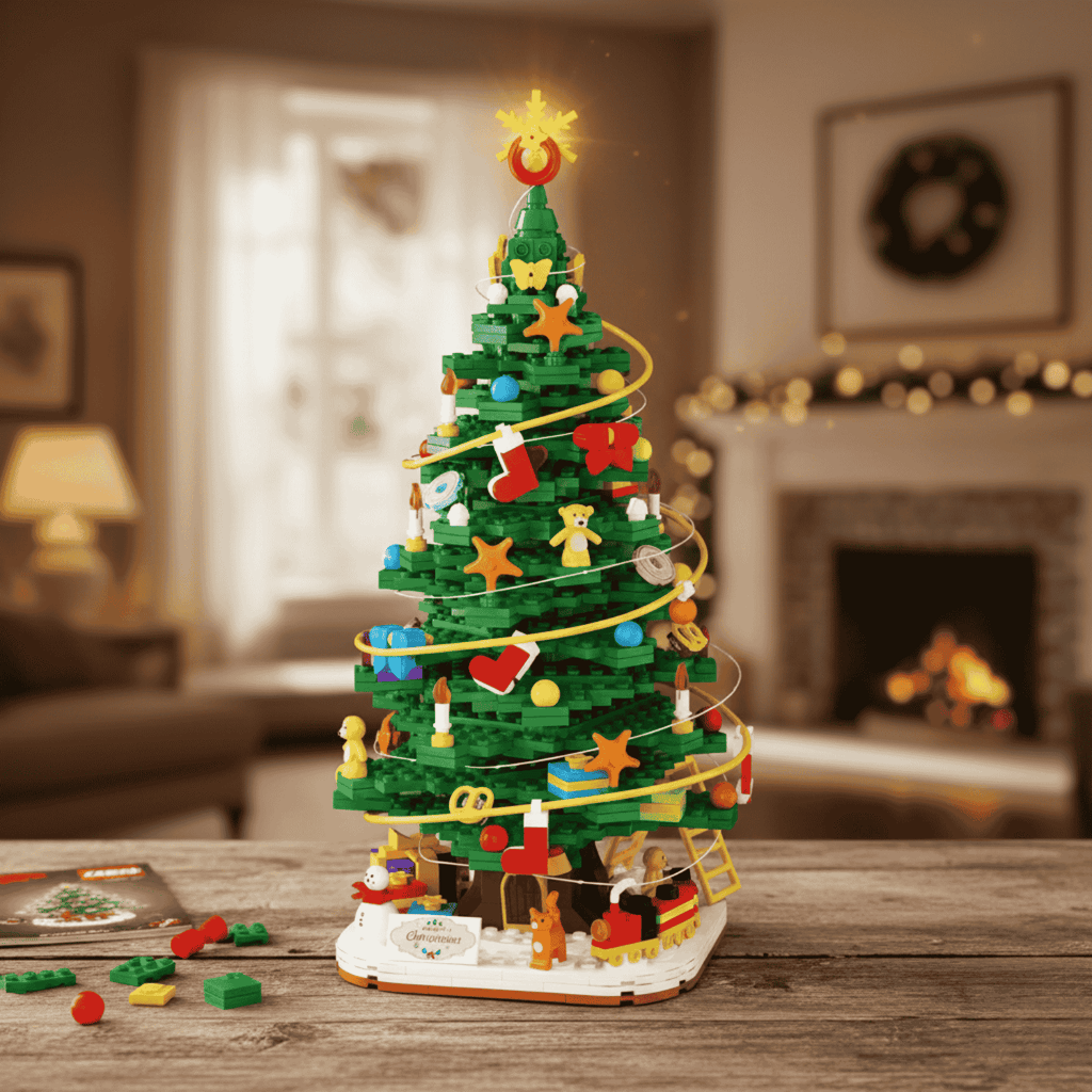 1102-Piece Christmas Build Advent Calendar
