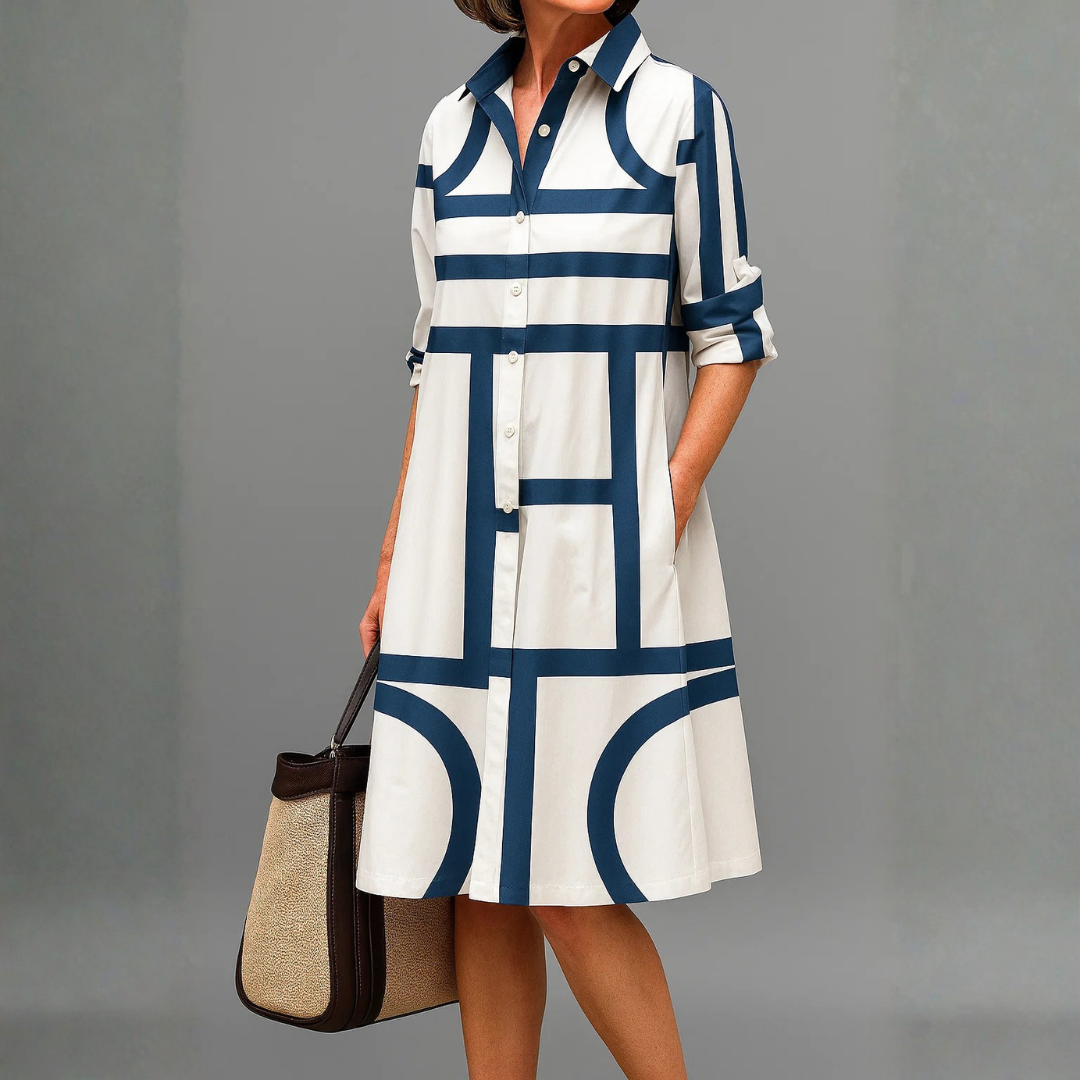 Siena Sophisticated Midi Dress Detail