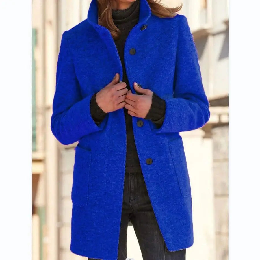 Retro Knit Coat - Detail
