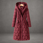 Women's Longline Hooded Down-Fill Coat