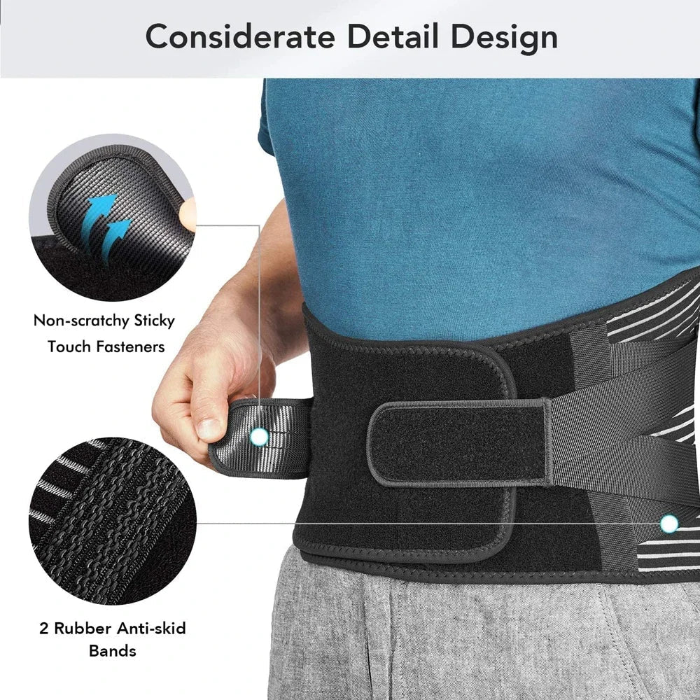 Adjustable Back Support Belt