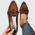 Women's Slip-On Loafers with Cushioned Orthopedic Insole