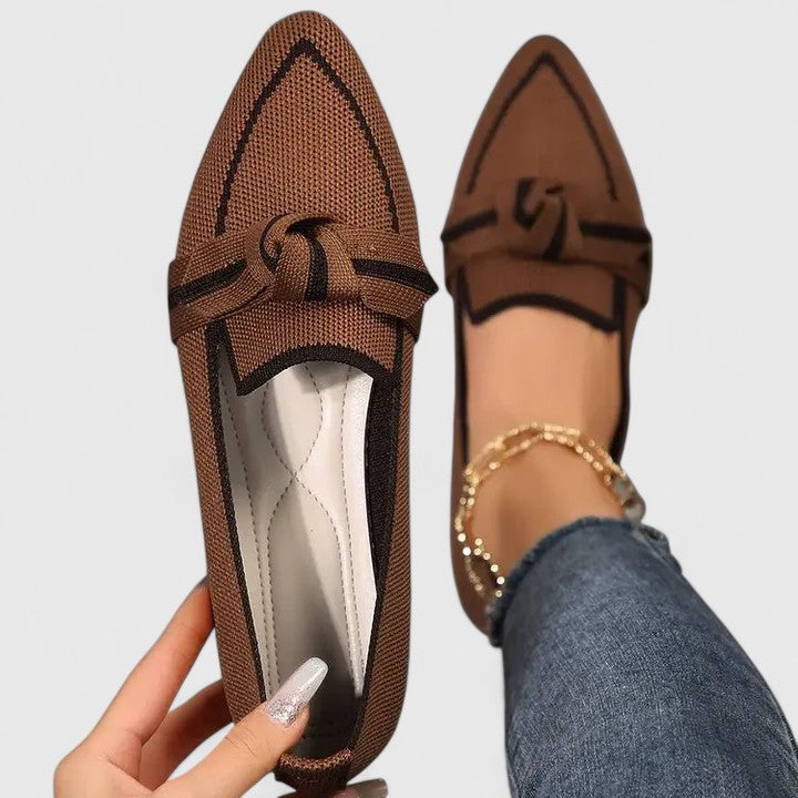 Women's Slip-On Loafers with Cushioned Orthopedic Insole