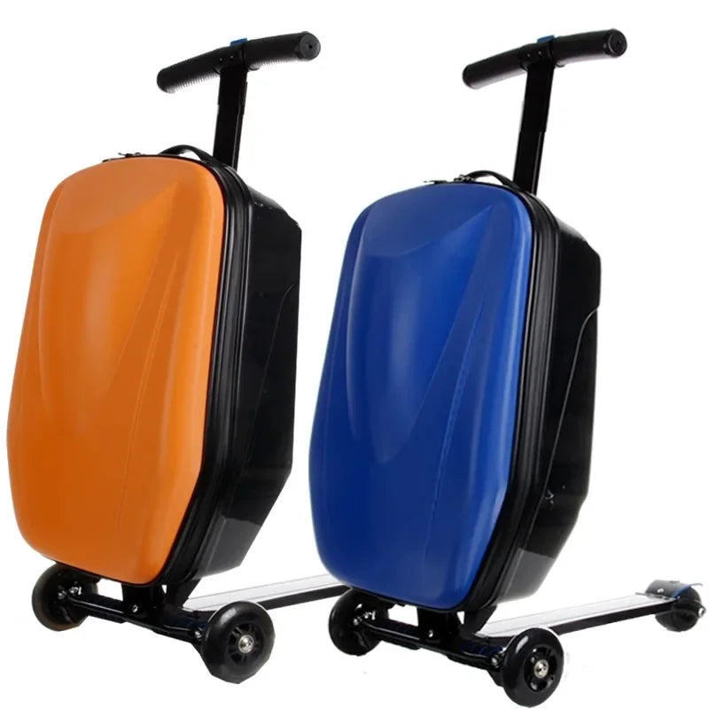 Kids Rolling Step Suitcase for Travel