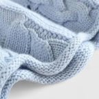 Cable Knit Sweater - Blue