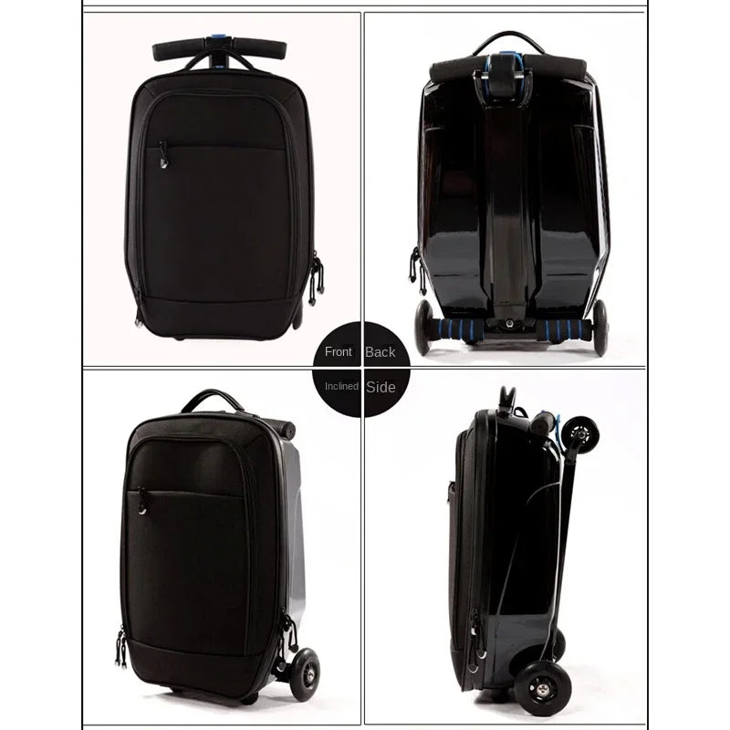 Kids Rolling Step Suitcase for Travel