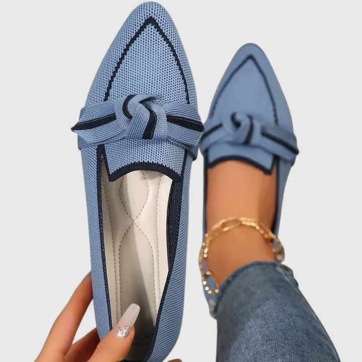 Women's Slip-On Loafers with Cushioned Orthopedic Insole