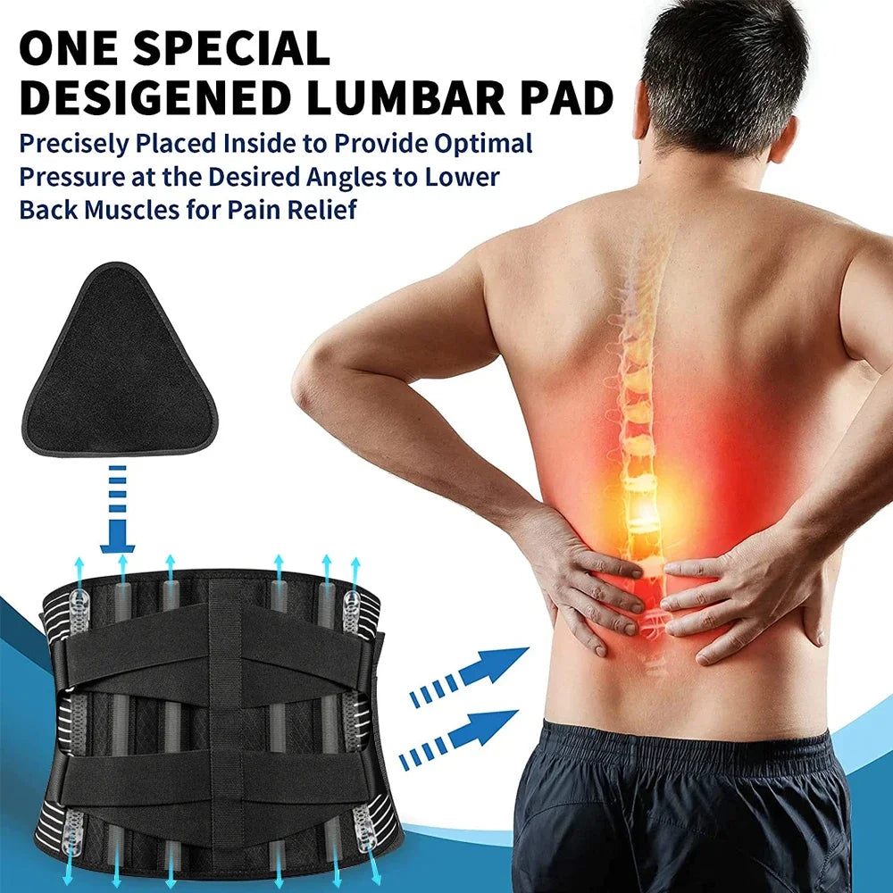 Adjustable Back Support Belt