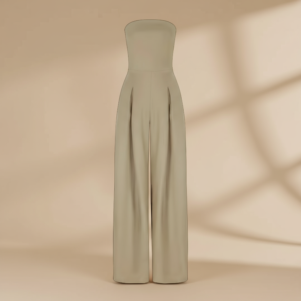 Strapless Jumpsuit - Side
