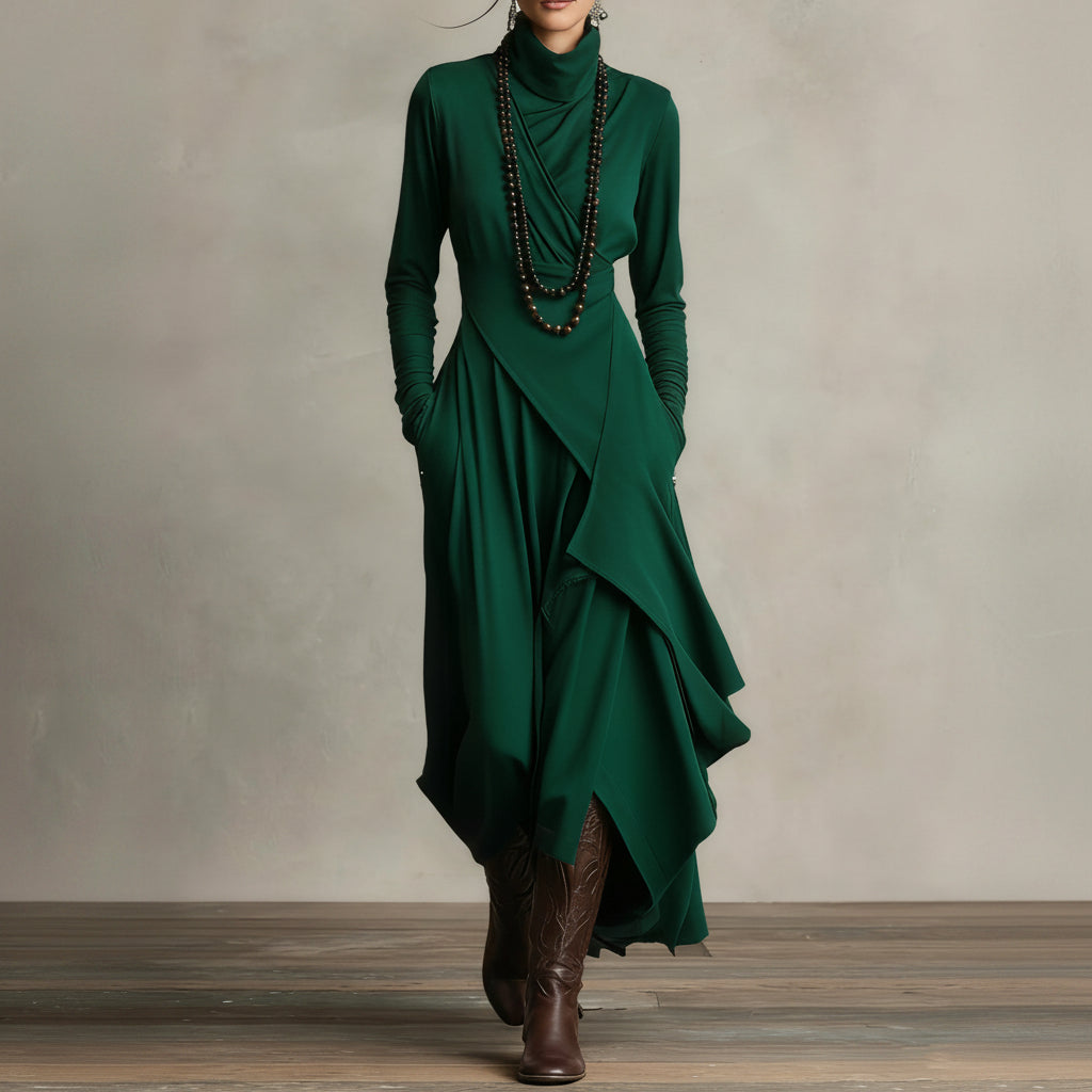 Marilyn Elegant Maxi Dress Green