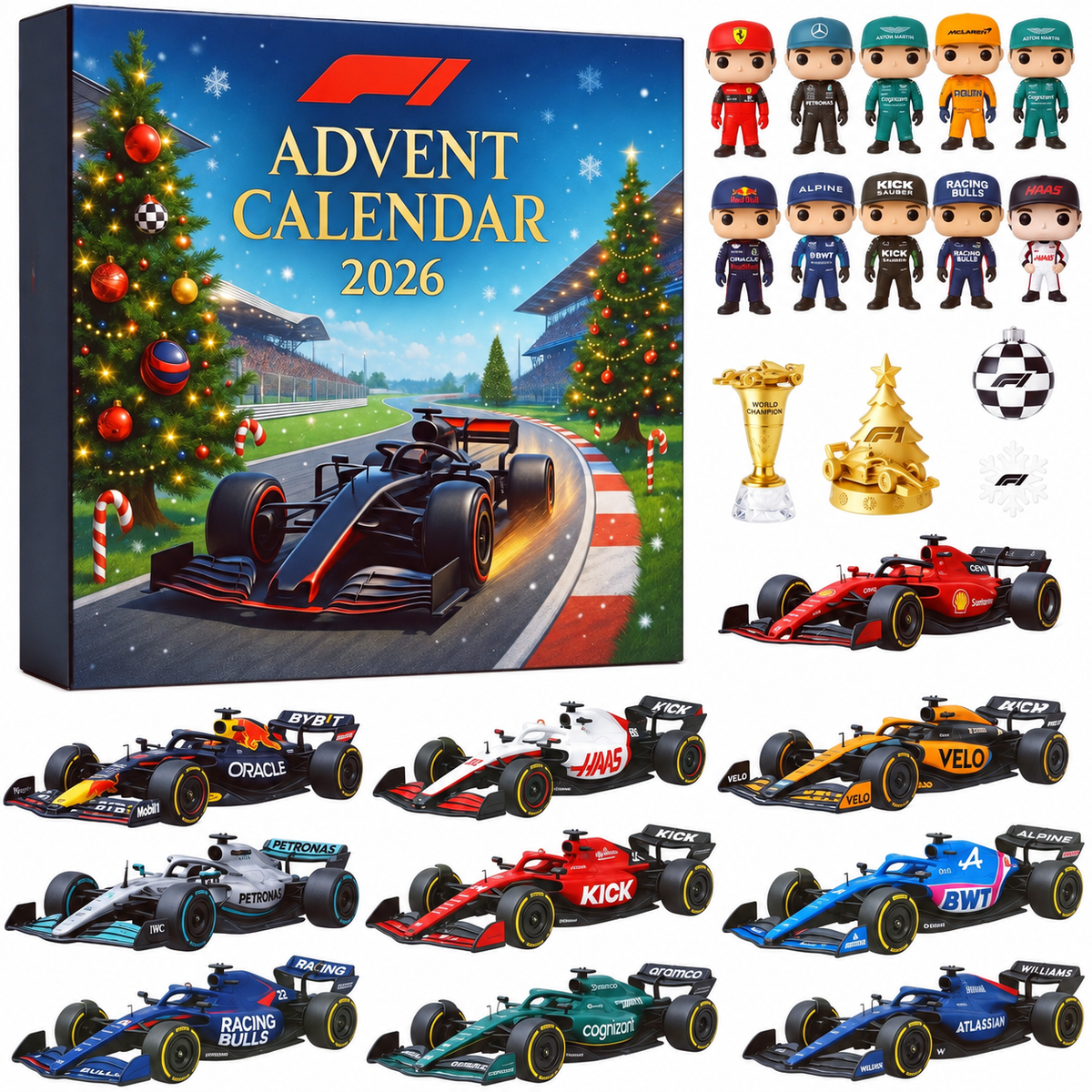 Formula 1 Racing Legends Advent Calendar 2026