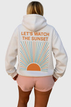 Zip-Front Hoodie - White