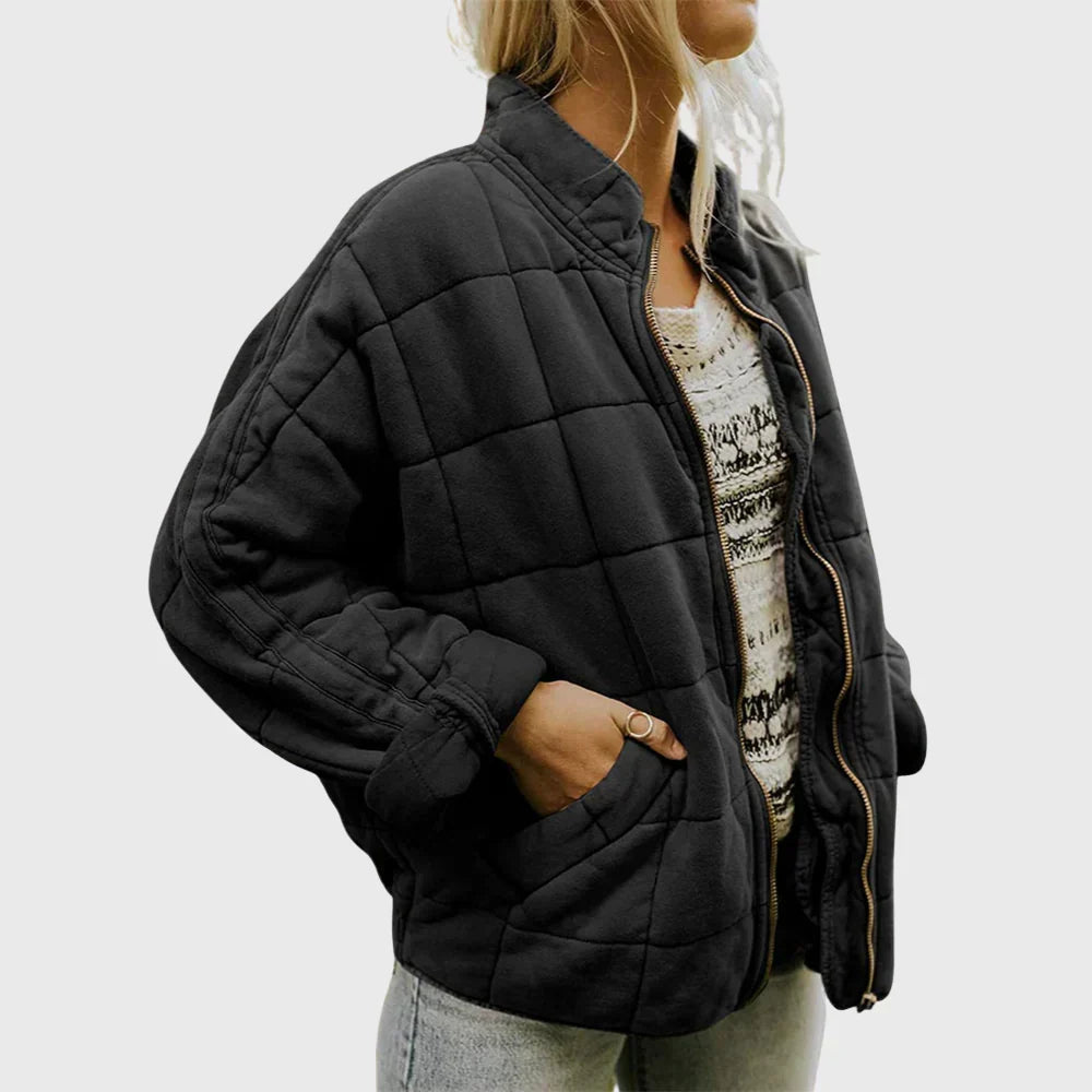 Women's Tailored Puffer Gray