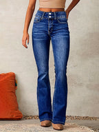 Women's Flare Jeans Detail