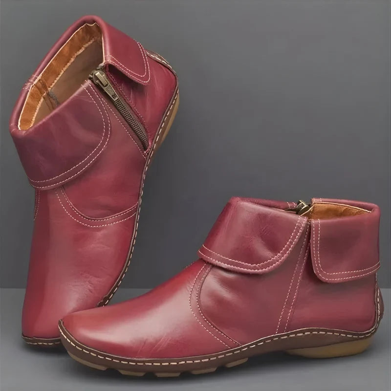 Women's Orthopedic Boots Red