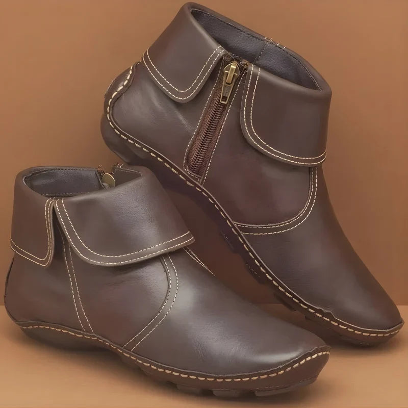 Women's Orthopedic Boots Brown