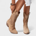 Women's Cowboy Boots Beige
