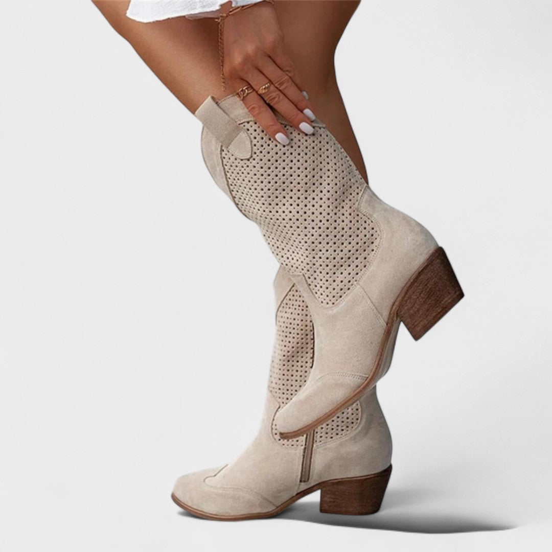 Women's Cowboy Boots Brown