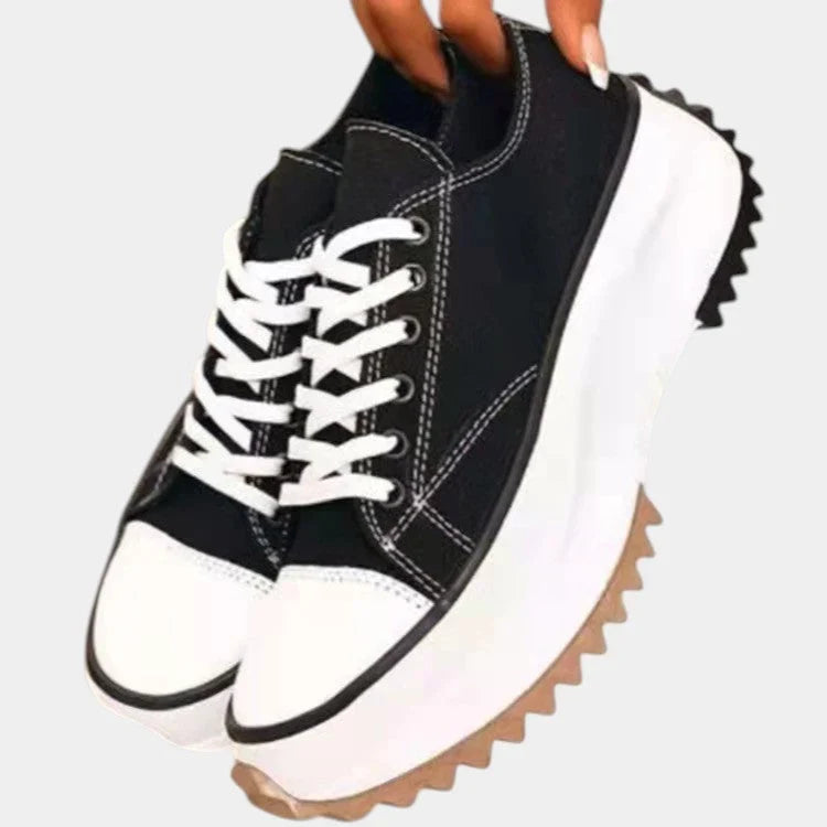 Women's Platform Sneakers Black