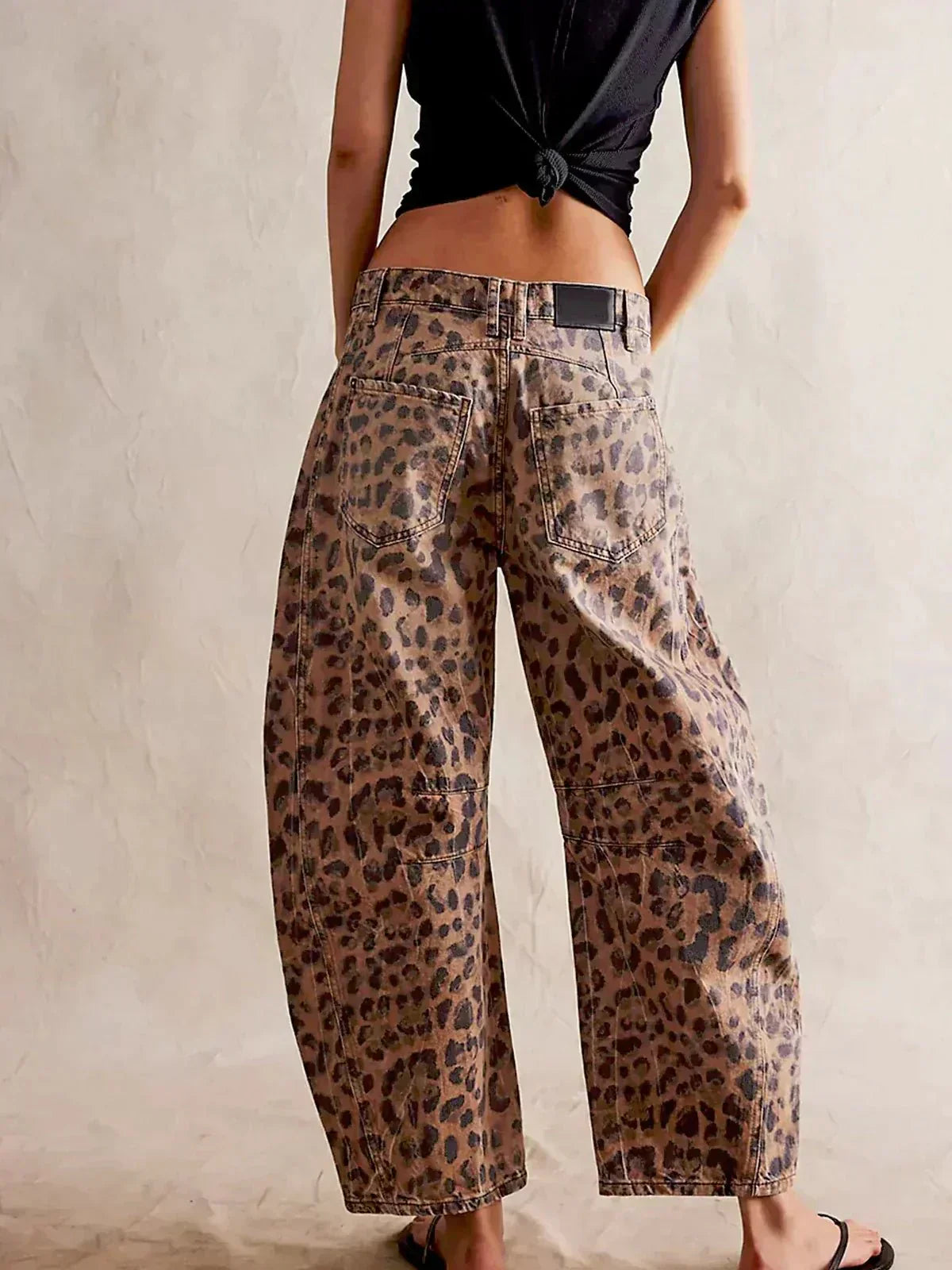Women's Wide Leg Jeans Black