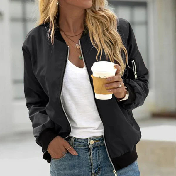 Women's Bomber Jacket Black