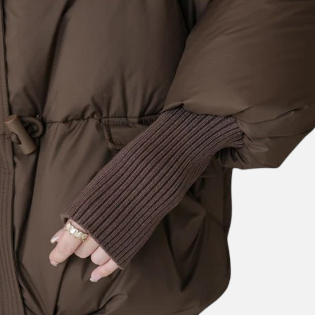 Women's Wrap Puffer Detail