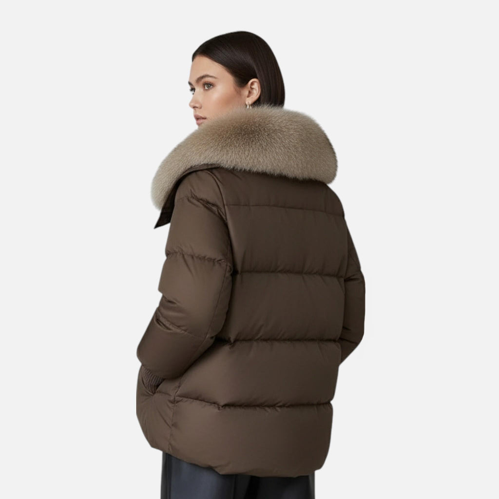 Women's Wrap Puffer Detail 2