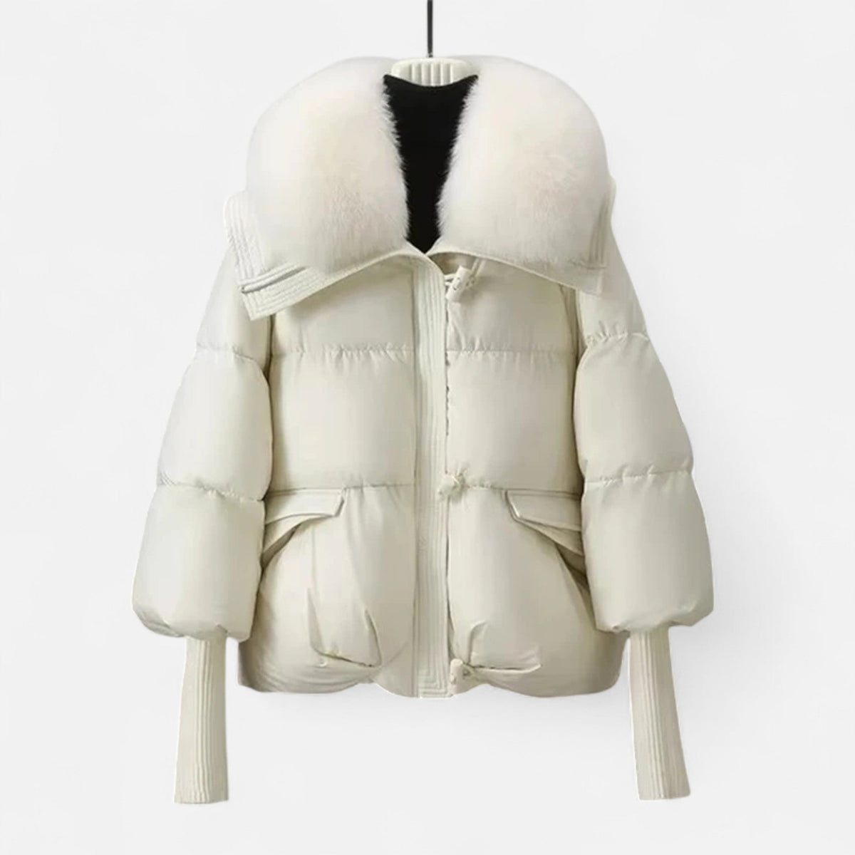 Women's Wrap Puffer Detail 5
