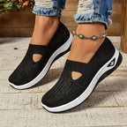 Women's Perforated Slip-On Sneakers with Orthopedic Insole