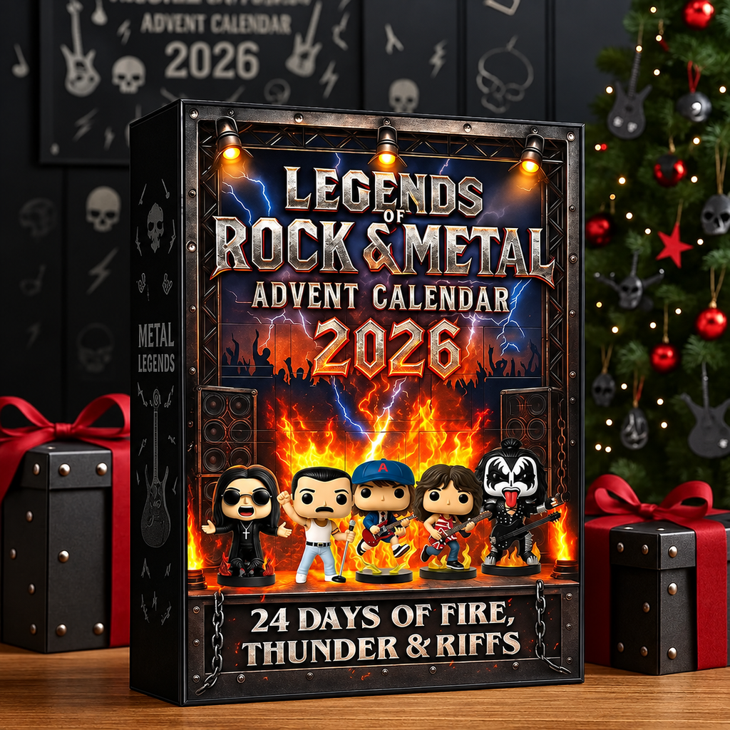 Rock Legends Advent Calendar 2026 | 24 Music Collectibles